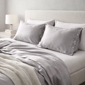 Legna S.D.H Italian Lyocell Pillowcase Set Luxury Hotel Bedding Made in Italy